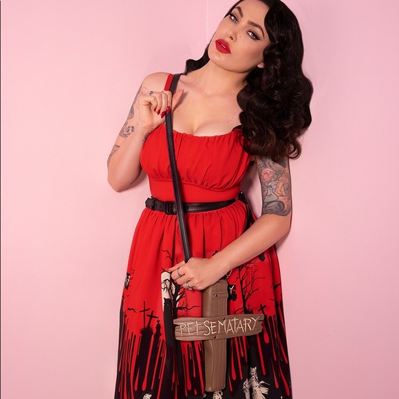 Vixen by Micheline Pitt Handbags - Vixen by Micheline Pitt Pet Sematary Purse